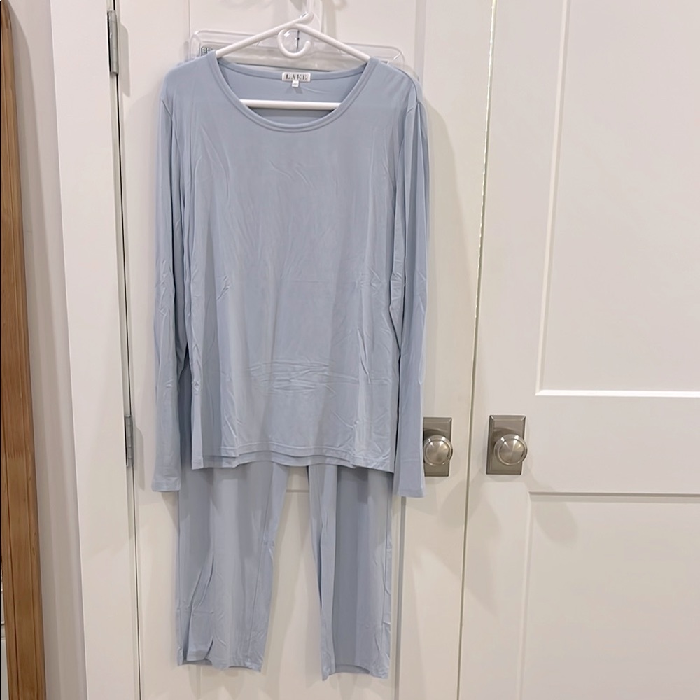 LAKE pajamas DreamModal Ribbon Long-Long Set